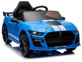 Vaikiškas elektromobilis Lean Cars Ford Mustang GT500 Shelby, mėlyna sp.