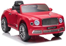 Vaikiškas elektromobilis Lean Cars Bentley Lacquered Mulsanne, raudona sp.