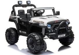 Vaikiškas elektromobilis Lean Toys BBH-016, balta sp.