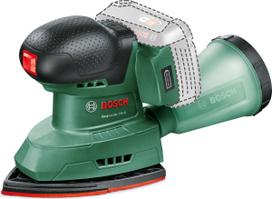 Akumuliatorinis trikampis šlifuoklis Bosch Green EasySander 18V-8