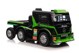 Vaikiškas elektrinis sunkvežimis Lean Toys Mercedes Mercedes, tamsiai mėlyna sp.