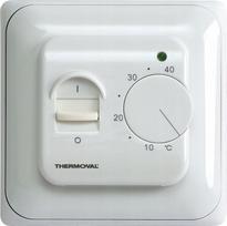 Grindų termostatas Thermoval TVM 05, įleidžiamas į sieną, balta sp., 8 cm, 5 - 40 °C