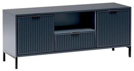 Televizoriaus spintelė Eleganzo, mėlyna sp., 40.6 cm x 135 cm x 56.1 cm