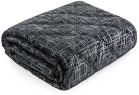 Lovatiesė Blink NOJ-02, sidabro sp./juoda sp., 170 cm x 210 cm