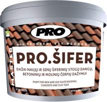 Emulsiniai dažai Pro Pro.Šifer, ruda sp., 5 l