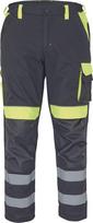 Darbo kelnės vyrams Cerva Max Vivo RFLX, juoda sp./geltona sp., 54 dydis