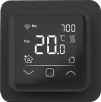 Programuojamas šildymo termostatas THERMOVAL TVT 40 CC WiFi, įleidžiamas į sieną, 8.6 cm, 5 - 40 °C