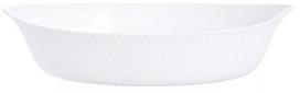 Stiklinis indas Luminarc Smart Cuisine Wavy, balta sp., 32 cm x 20 cm