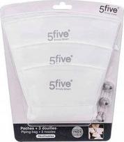 Konditerinis maišelis 5five Simply Smart, 5 vnt.