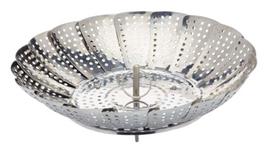 Garų sietelis Kitchen Craft, 23 cm, sidabro sp.
