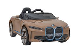 Vaikiškas elektromobilis BMW BMW I4, ruda sp.