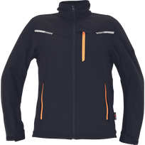 Darbinis švarkas vyrams Safeworker Amer, juoda sp., XL dydis