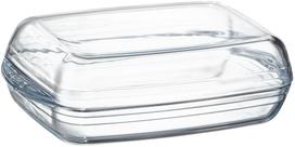 Stiklinis indas Pyrex, skaidri sp., 35 cm x 22 cm, 5.2 l