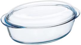 Stiklinis indas Pyrex Slow Cook, skaidri sp., 33 cm x 20 cm, 4 l