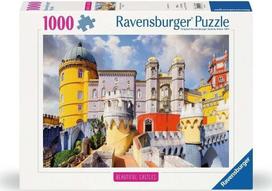 Dėlionė Ravensburger Portugal Palais Nacional Da Pena, 50 cm x 70 cm, 1000 vnt., įvairių spalvų
