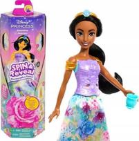 Lėlė su priedais Mattel Disney Princess Spin & Reveal Jasmine, 30 cm, įvairių spalvų