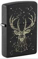 Žiebtuvėlis Zippo Deer 48385, aukso sp./juoda sp.