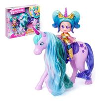 Figūrėlių rinkinys Magic Box Kookyloos Star Unicorn, 20 cm, 2 vnt., violetinė sp.