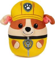 Pliušinis žaislas šuo Spin Master Paw Patrol Rubble, geltona sp., 20 cm
