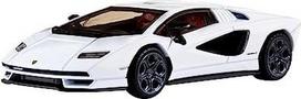 Žaislinis automobilis Mattel Hot Wheels Lamborghini Countach HMD49, 1:43, balta sp.