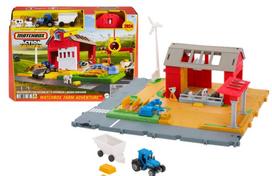 Figūrėlių rinkinys, su priedais Mattel Matchbox Action Drivers Farm Adventure HRY42, įvairių spalvų