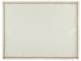 Servetėlė, rinkinys stačiakampė Lace, kreminė sp., 30 x 40 cm, 4 vnt.