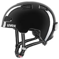 Dviratininkų šalmas universalus Uvex 4 Reflexx, juoda sp., 51-55 cm
