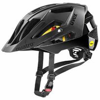 Dviratininkų šalmas universalus Uvex Quatro CC Mips, juoda sp., 52-57 cm