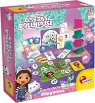 Žaidimas, rinkinys Lisciani Gabbys Dollhouse Edugames, įvairių spalvų