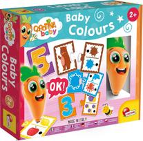 Rūšiavimo - skaičiavimo žaidimas Lisciani Carotina Baby Colours, įvairių spalvų