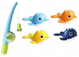 Vonios žaislų rinkinys, meškerė su žuvimi Dumel Discovery, įvairių spalvų