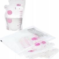 Maišeliai motinos pienui laikyti Chicco CHI000475, 0 mėn., plastikas, skaidri sp.