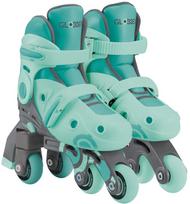 Riedučiai Globber Learning Skates 2in1, mėtinė (mint) sp., 26-29