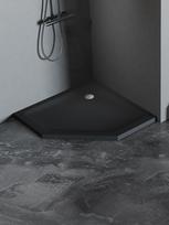 Dušo padėklas Magnifity Mild Stone, 80 cm x 80 cm