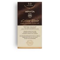 Plaukų dažai Apivita My Color Elixir, light brown (šviesiai ruda) sp., 5.0, 50 ml