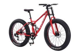 Dviratis fatbike Louke X-Treme, 26 ", 18" rėmas, raudona sp.