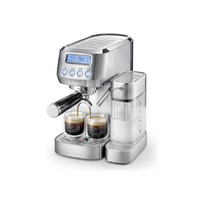 Espreso kavos aparatas Caso Espresso Gourmet Latte, sidabro sp.