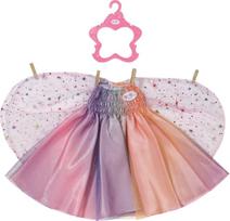 Suknelė lėlei Zapf Creation Baby born Rainbow, įvairių spalvų