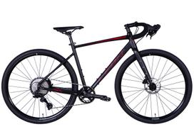 Dviratis gravel Leon GR-90 HDD, 28 ", M rėmas, juoda sp./raudona sp.
