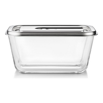 Indelis maistui Caso VacuBoxx Inox XL, 2.6 l, 18.5 cm x 24.5 cm, skaidri sp.