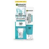 Veido fluidas Garnier Pure Active BHA + Niacinamide Anti-blemish, 40 ml, 18+, SPF 50+