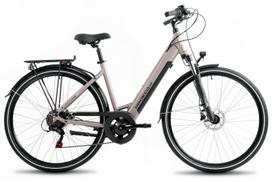 Elektrinis dviratis Romet ProEco Wave AN 1.0 R 504Wh, 19", 28", 250 W, 14 Ah, juoda sp./šampano sp.