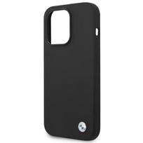 Telefono dėklas BMW Silicone, Apple iPhone 14 Pro Max, juoda sp.