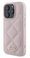 Telefono dėklas Guess Quilted, Apple iPhone 16 Pro, rožinė sp.
