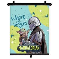 Užuolaidėlė nuo saulės automobilio langui Seven Mandalorian, mėlyna sp./žalia sp.