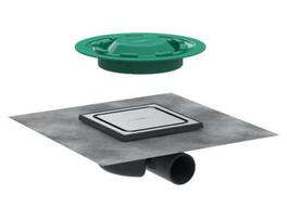 Dušo latakas, dušo kabinai Hansgrohe RainDrain Point, 10 cm