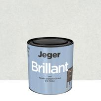 Dažai, baldams Jeger Brillant Nickel, pusiau blizgus, 0.5 l, pilka sp.