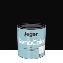 Dažai, baldams Jeger RenoColor Black, pusiau blizgus, 0.45 l, juoda sp.