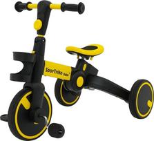 Triratukas SporTrike Happy Bike ZSP.B68.ZOL, juoda sp./geltona sp.