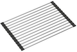 Indų džiovykla Quadron Qmat, 38 cm x 25 cm, nerūdijantysis plienas, sidabro sp./juoda sp.